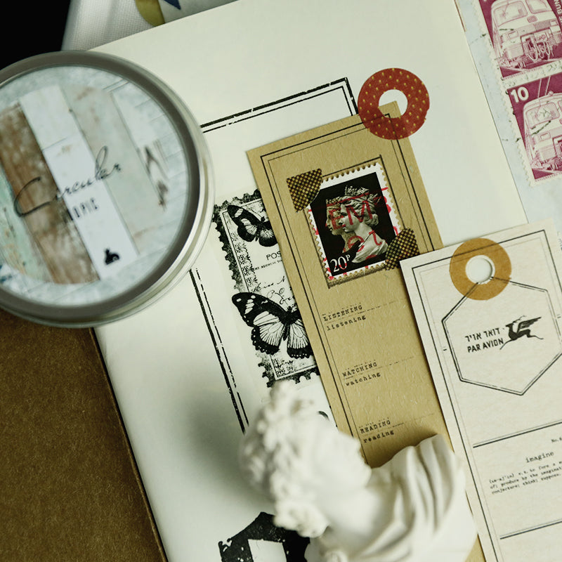 Cheeserabbit Studio: Circular Washi Stickers (Box Set)