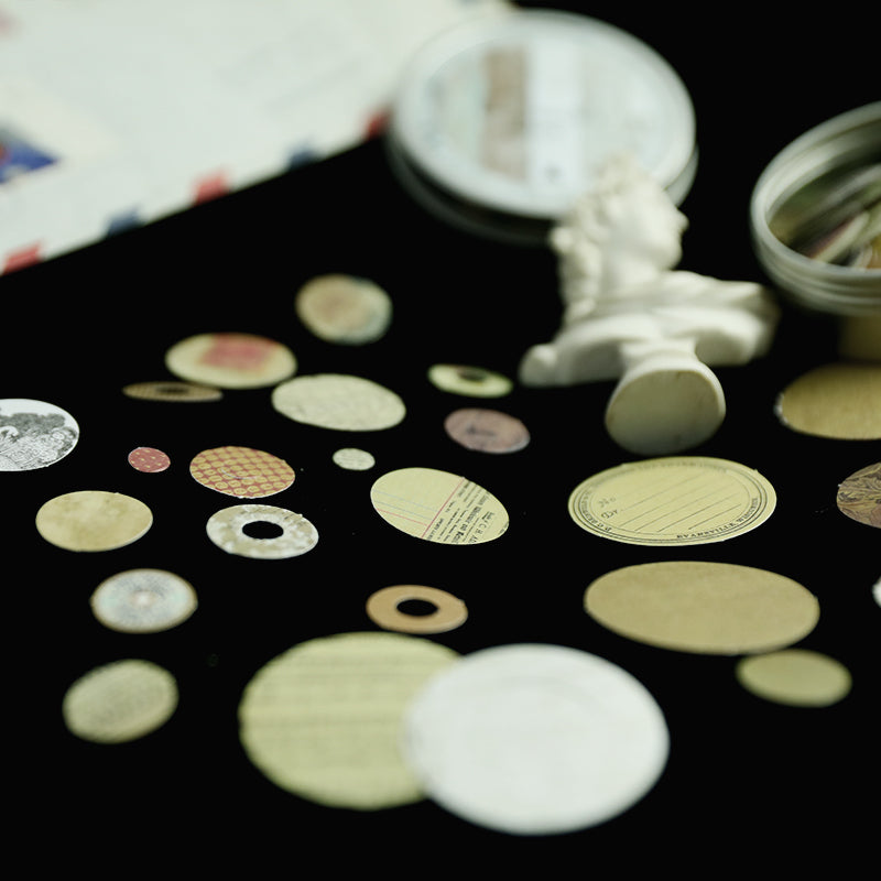 Cheeserabbit Studio: Circular Washi Stickers (Box Set)