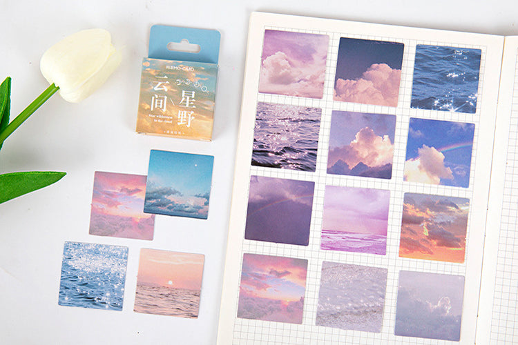 Clouds Box Sticker Set