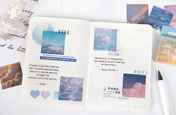 Clouds Box Sticker Set