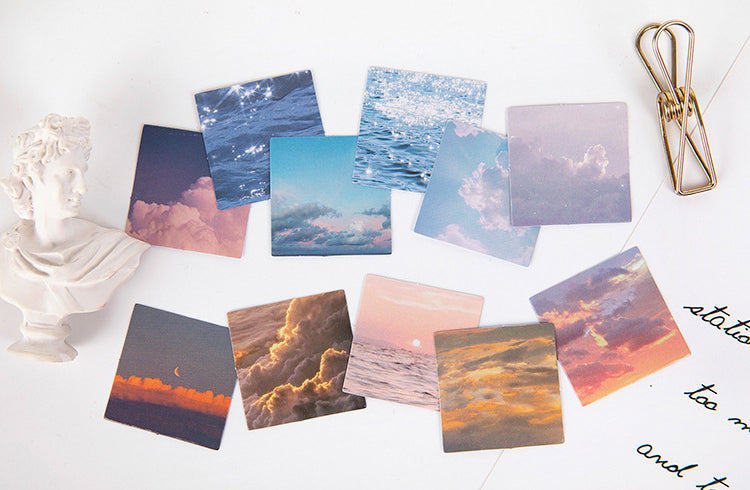 Clouds Box Sticker Set