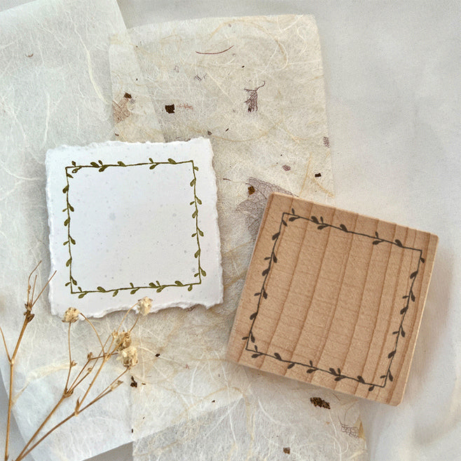 Cute Lemon Handmade Stamp: Frames
