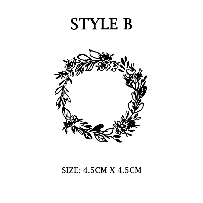 Cute Lemon Handmade Stamp: Frames