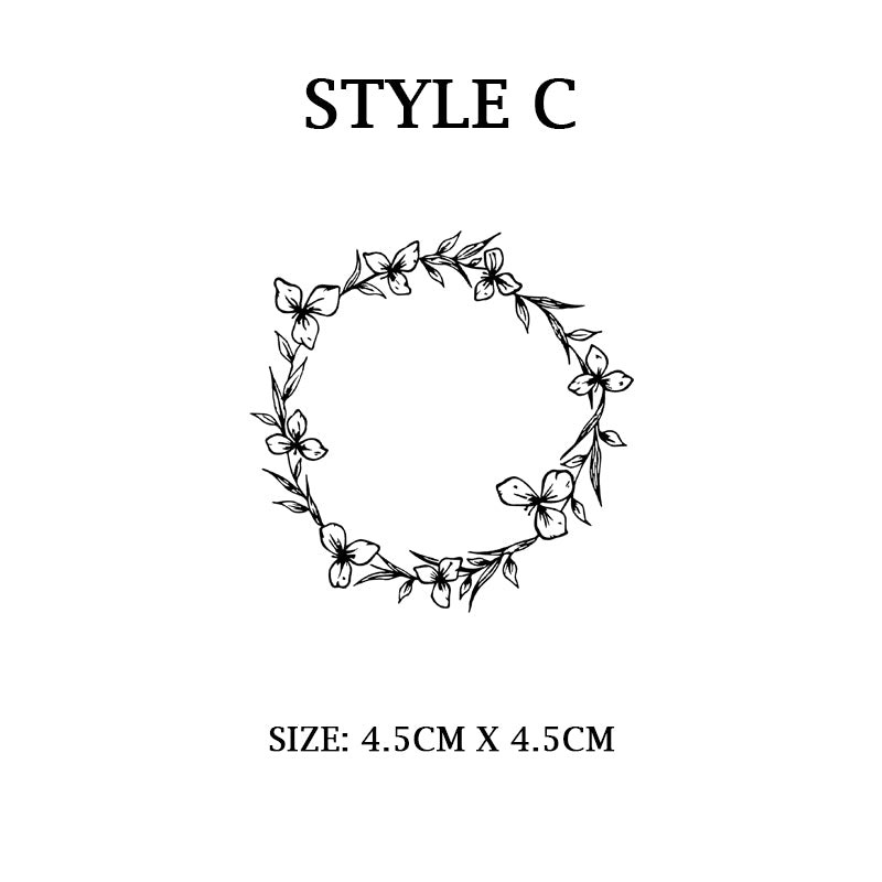 Cute Lemon Handmade Stamp: Frames