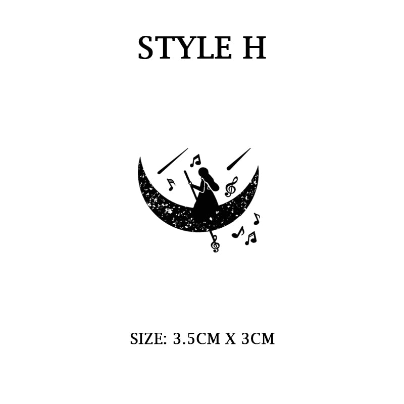 Cute Lemon Handmade Stamp: My Lover, the Moon