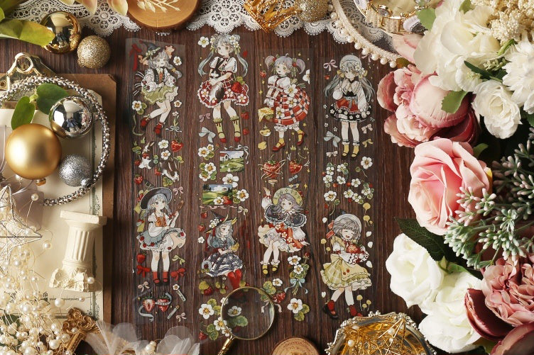 Daily Life Masking Tape: Strawberry Witch