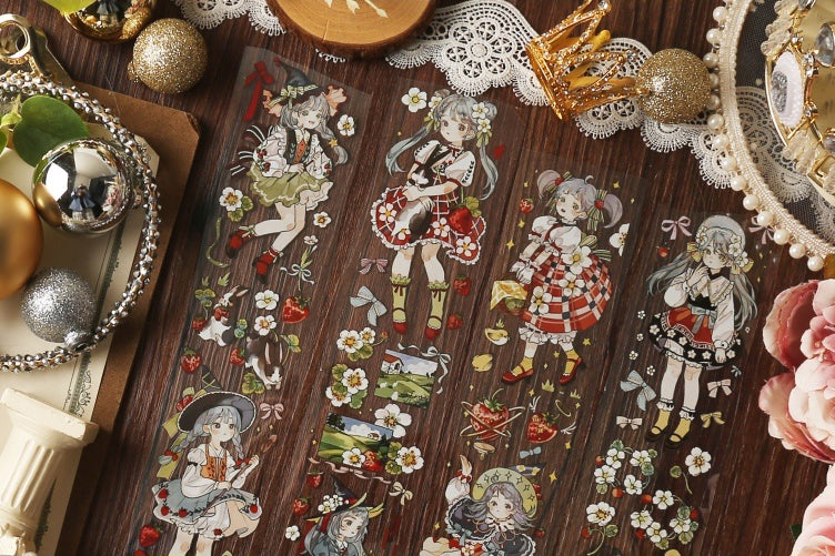 Daily Life Masking Tape: Strawberry Witch