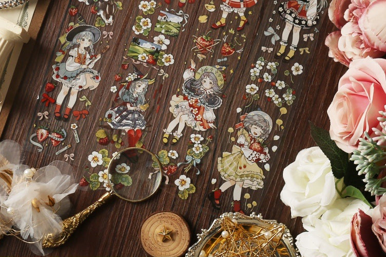 Daily Life Masking Tape: Strawberry Witch