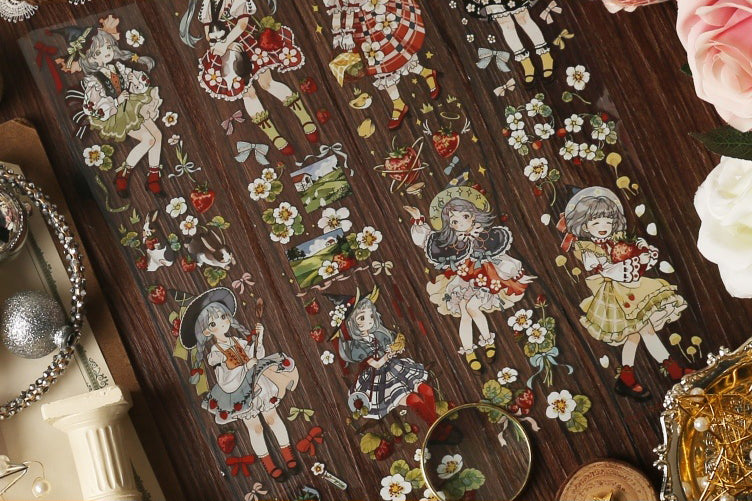 Daily Life Masking Tape: Strawberry Witch