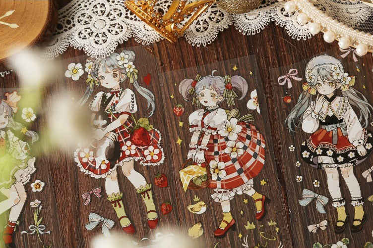 Daily Life Masking Tape: Strawberry Witch