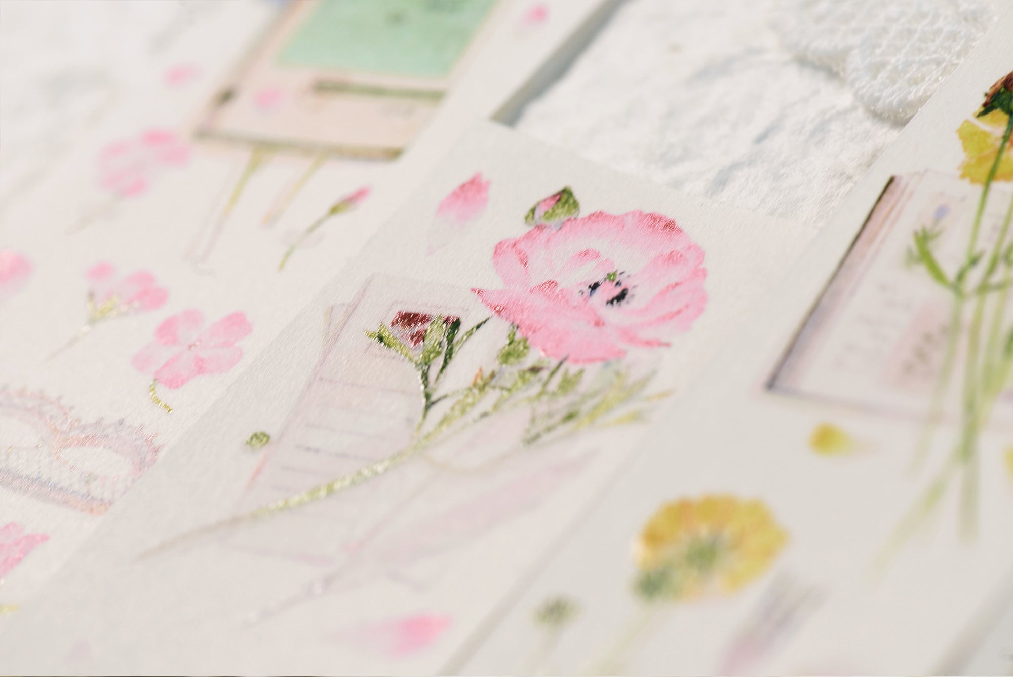 Deer Farewell Masking Tape: Spring Diary
