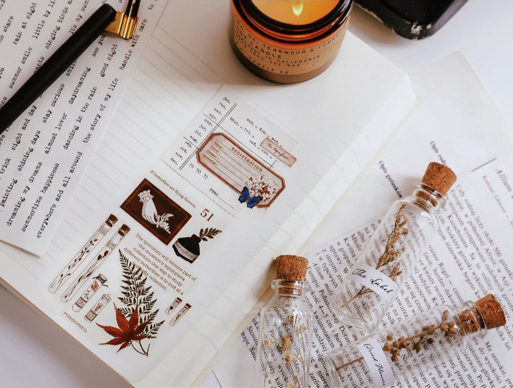Deer Studio Masking Tape: Hydrangea Letter