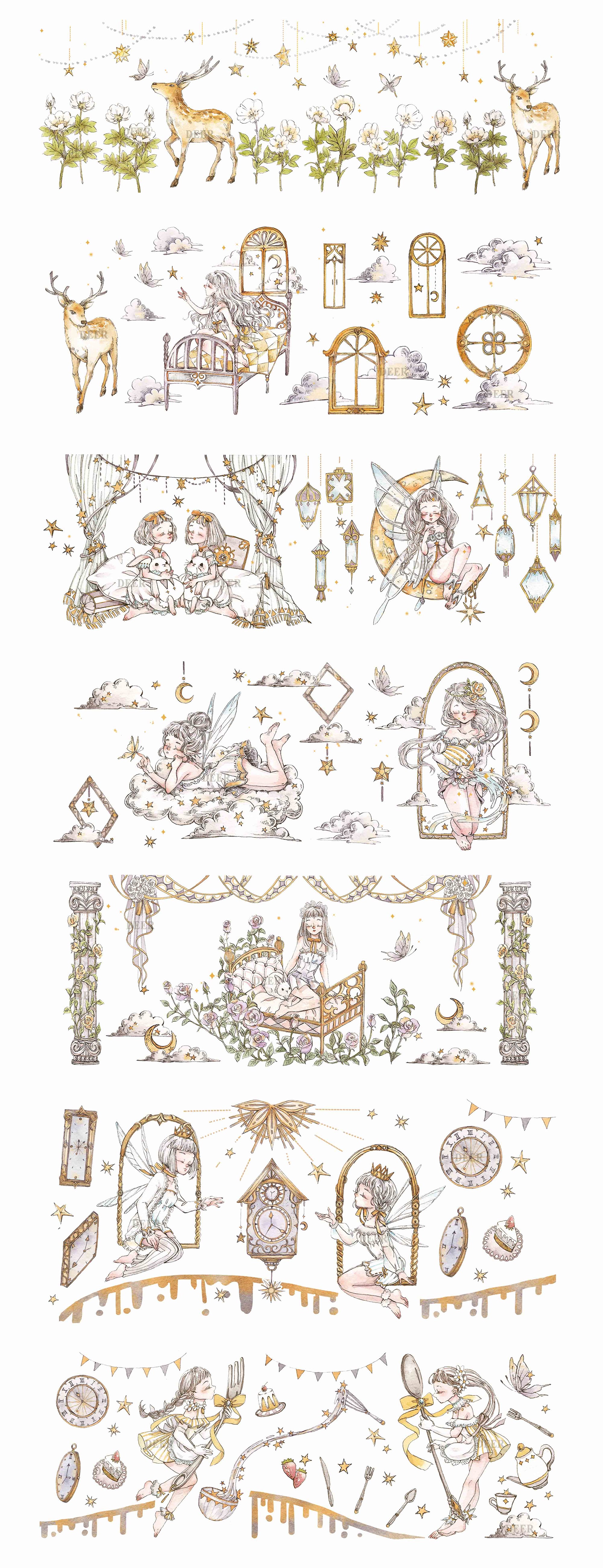 Deer Studio Masking Tape: Night of Wonders