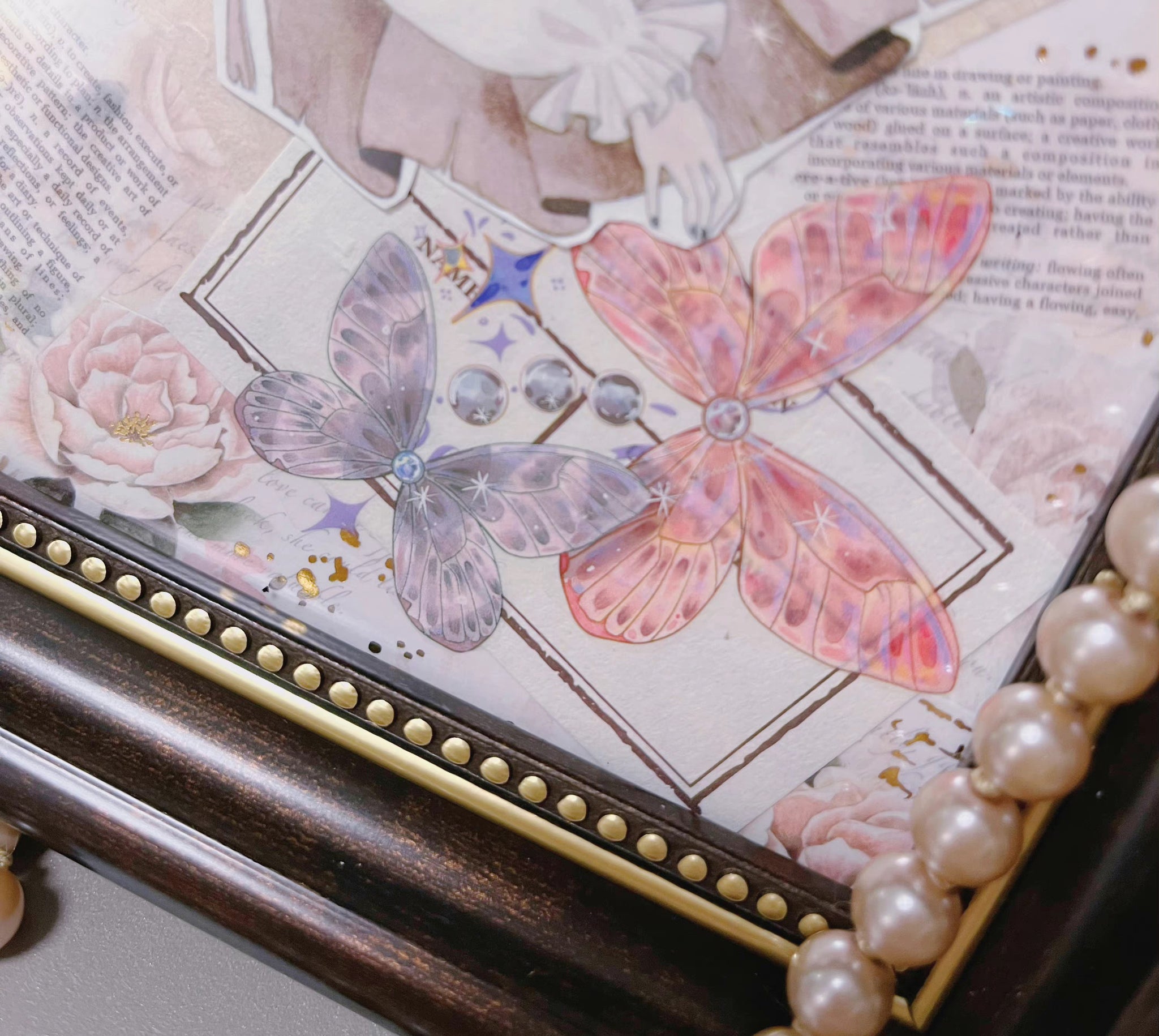 Deer Studio Masking Tape: Starry Night Butterflies