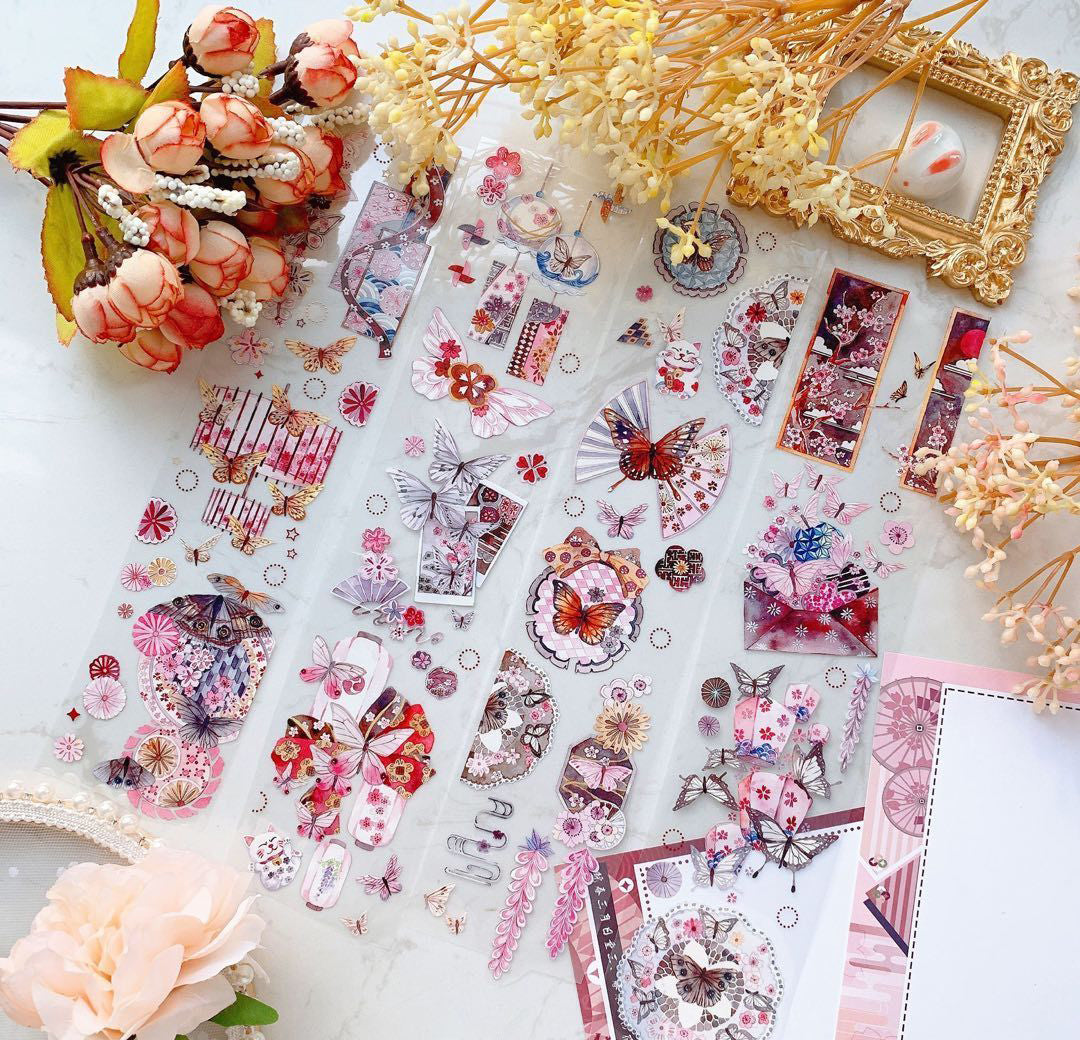 Summer Butterflies Masking Tape