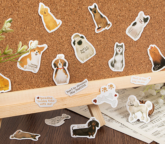 Dog Days Box Sticker Set