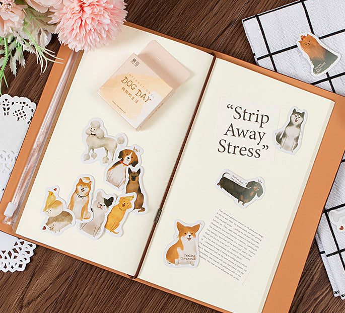 Dog Days Box Sticker Set