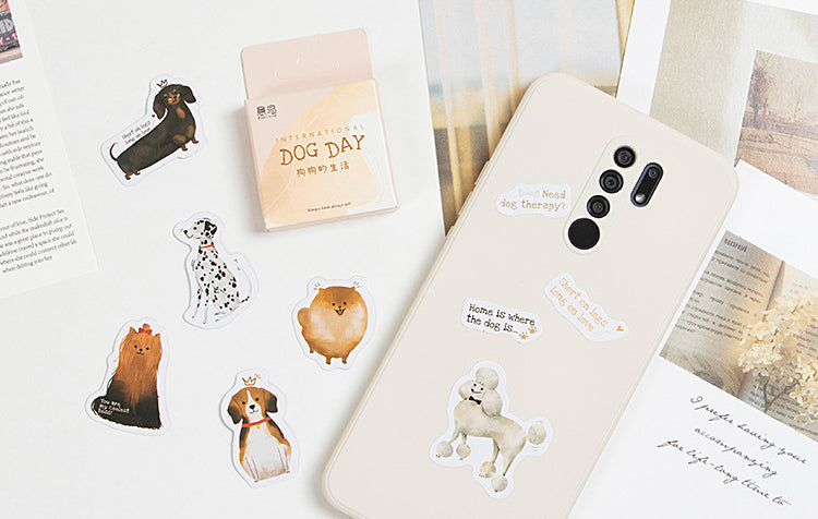Dog Days Box Sticker Set