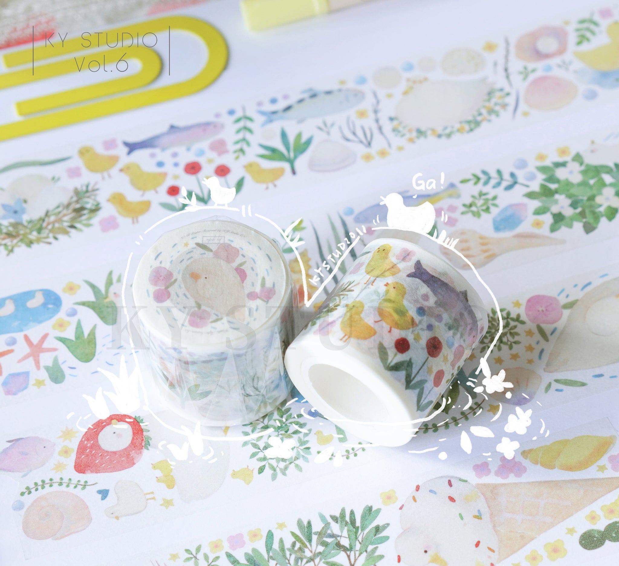 KY Studio Masking Tape: Duck Pond