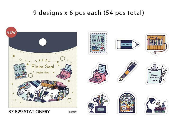 Eric x Papier Platz Stickers Pack