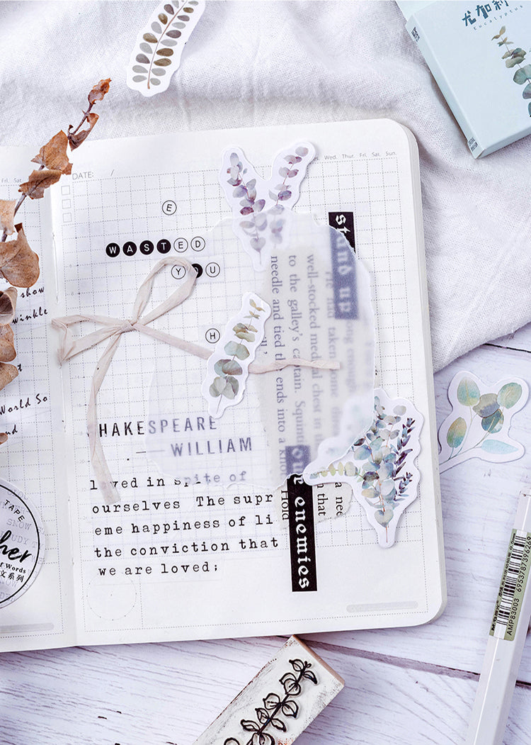 Eucalyptus Box Sticker Set