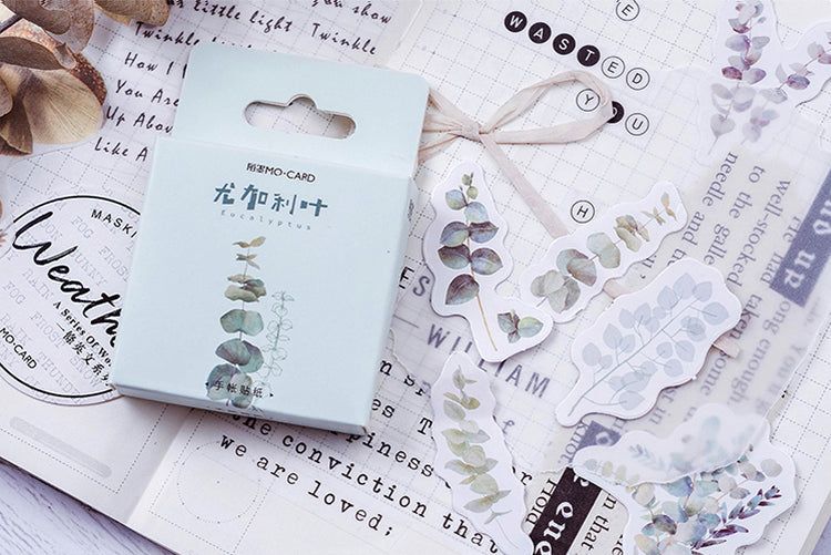 Eucalyptus Box Sticker Set