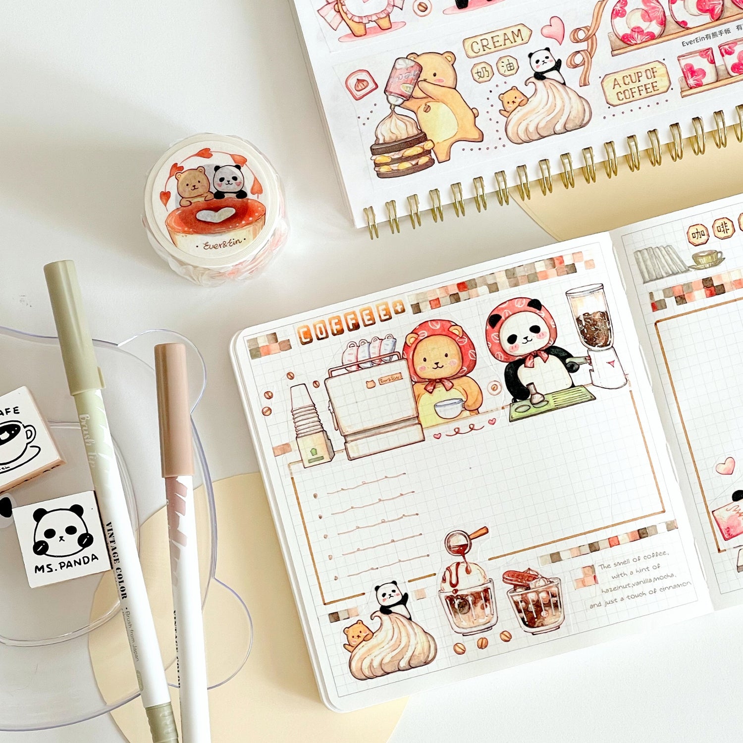 EverEin Washi Tape: Add Sugar, Add Milk