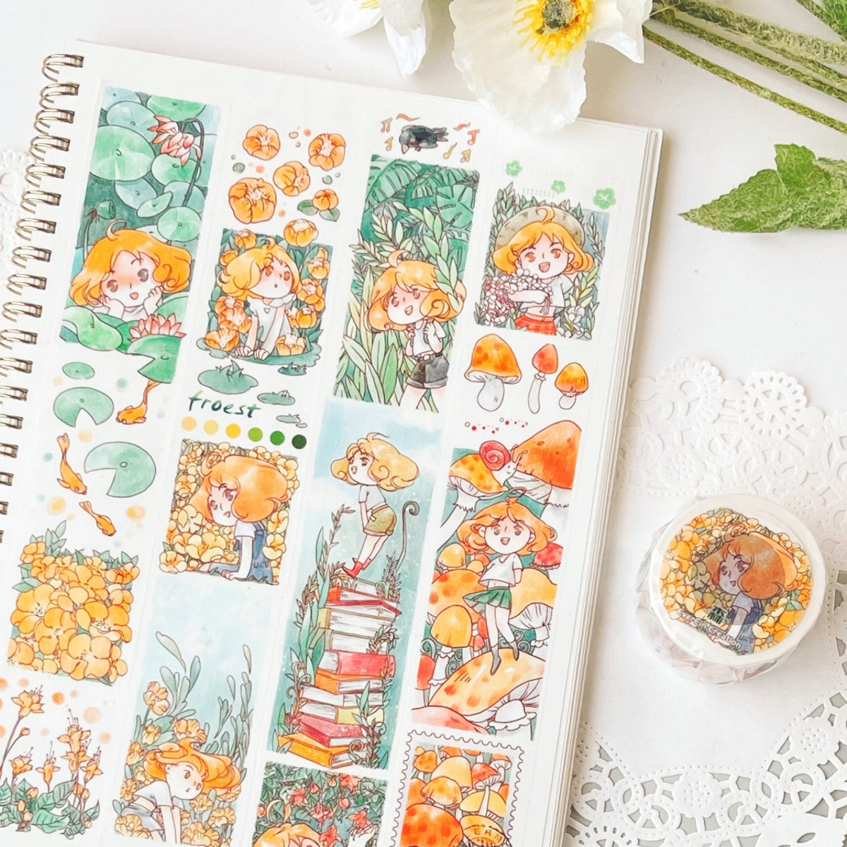 EverEin Washi Tape: Forest Spirit Series