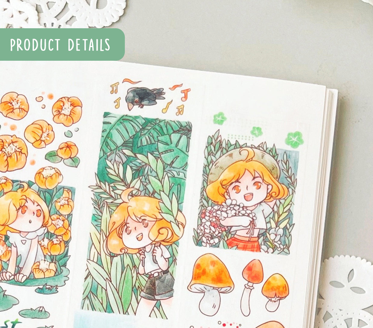 EverEin Washi Tape: Forest Spirit Series