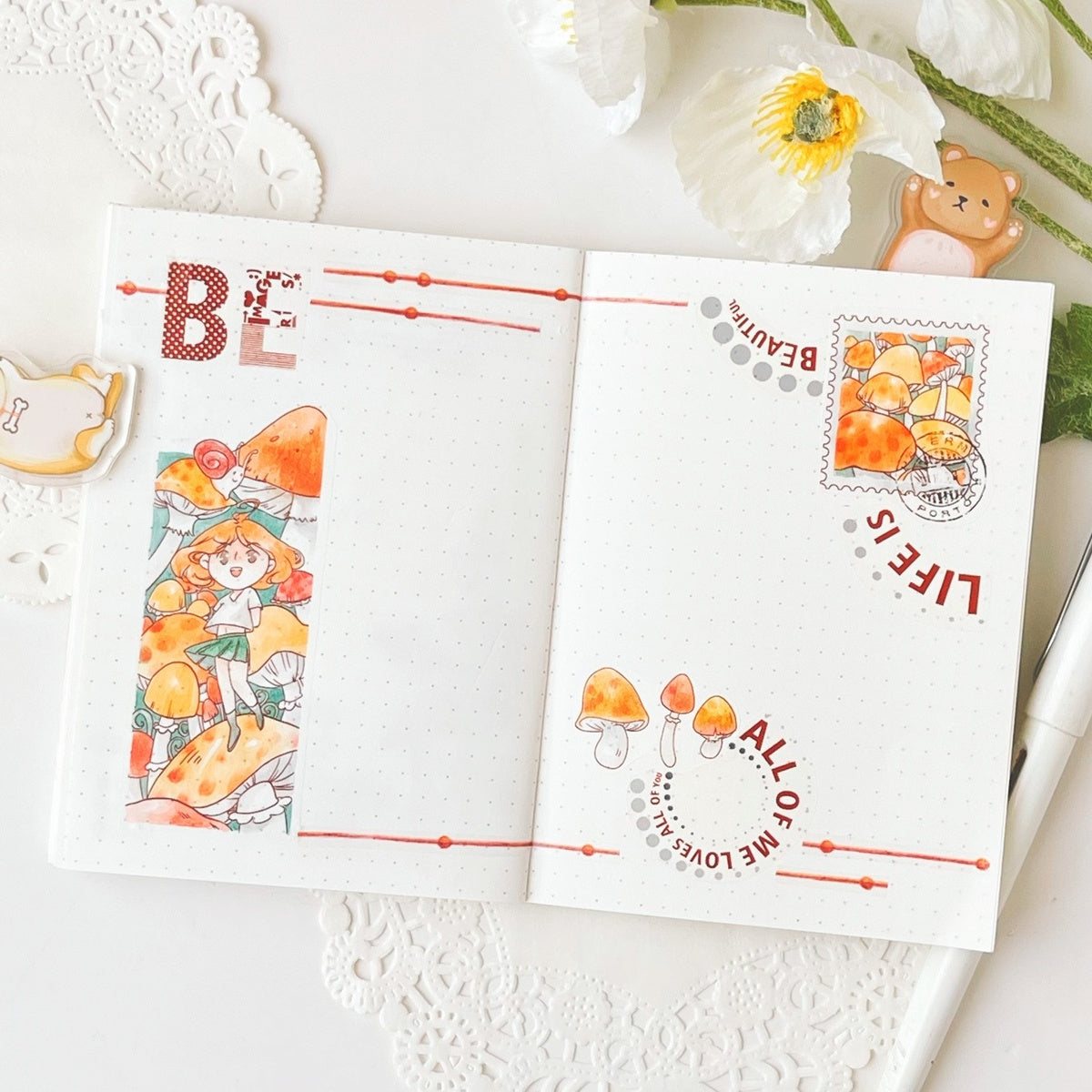 EverEin Washi Tape: Forest Spirit Series