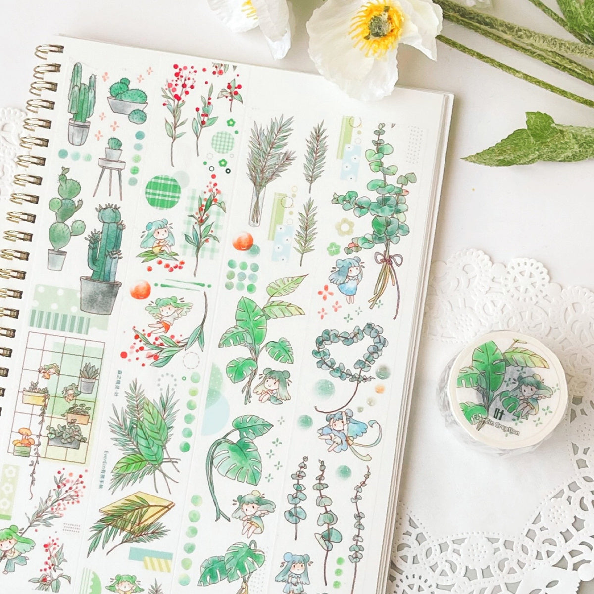EverEin Washi Tape: Forest Spirit Series