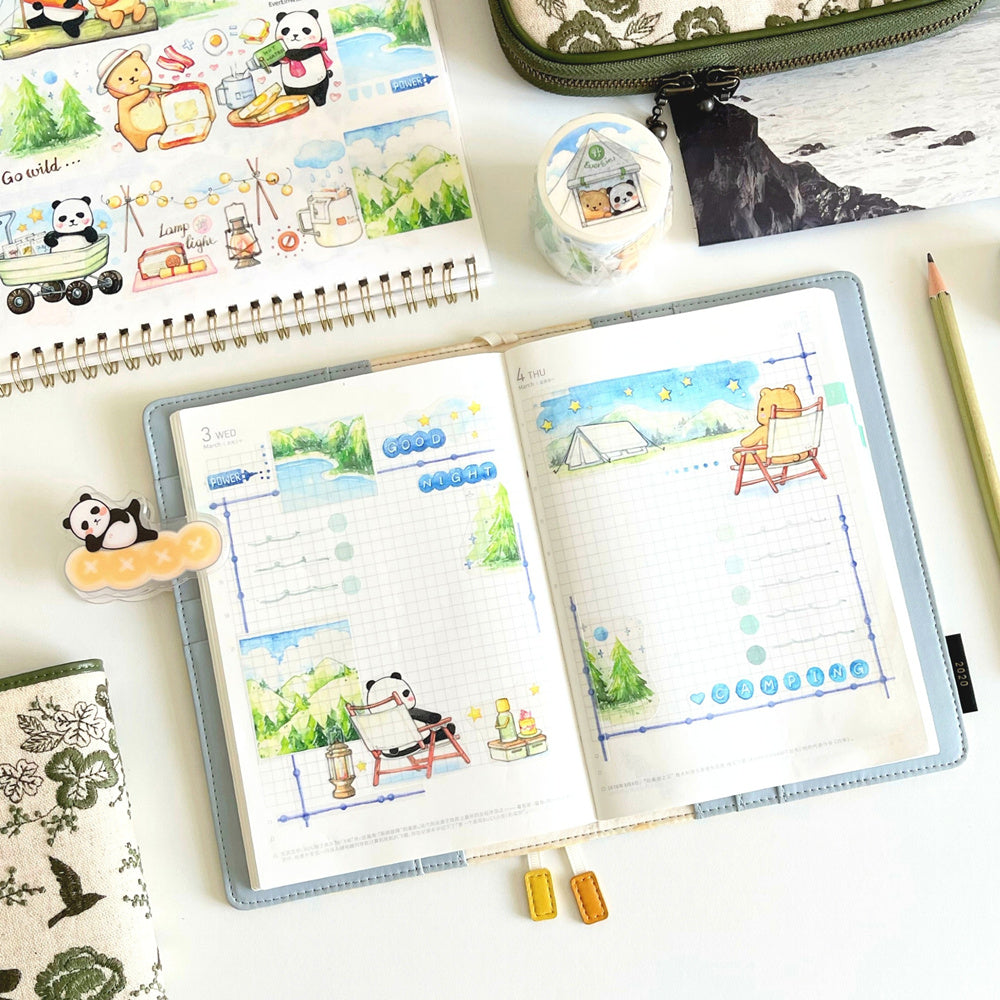 EverEin Washi Tape: Let's Go Camping