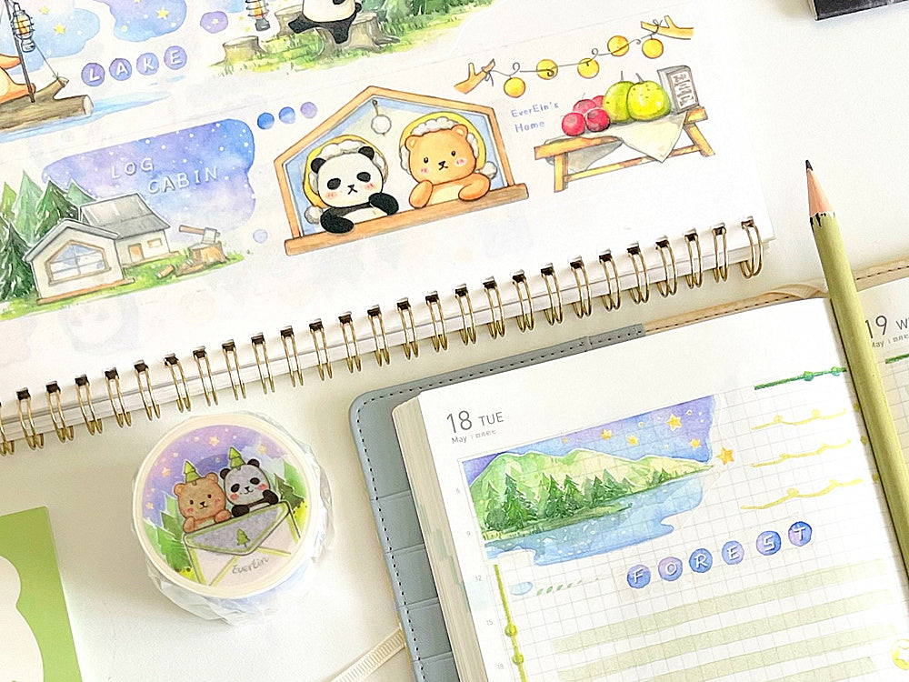 EverEin Washi Tape: Letter from the Forest