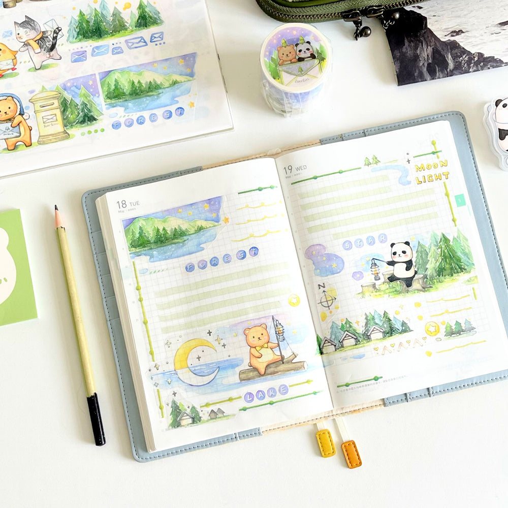 EverEin Washi Tape: Letter from the Forest