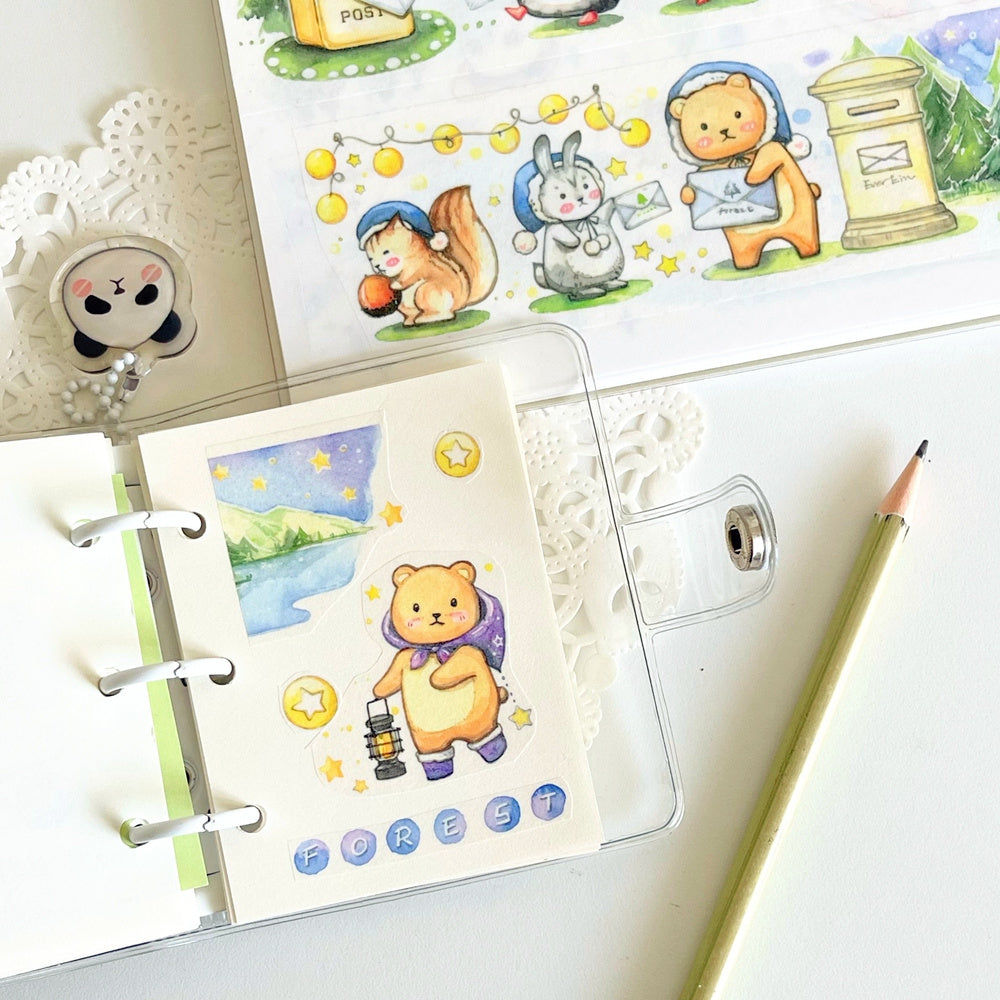 EverEin Washi Tape: Letter from the Forest