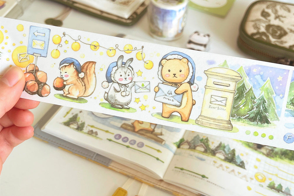 EverEin Washi Tape: Letter from the Forest