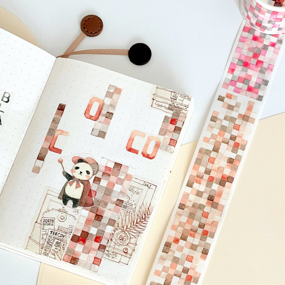EverEin Washi Tape: Watercolor Mosaic