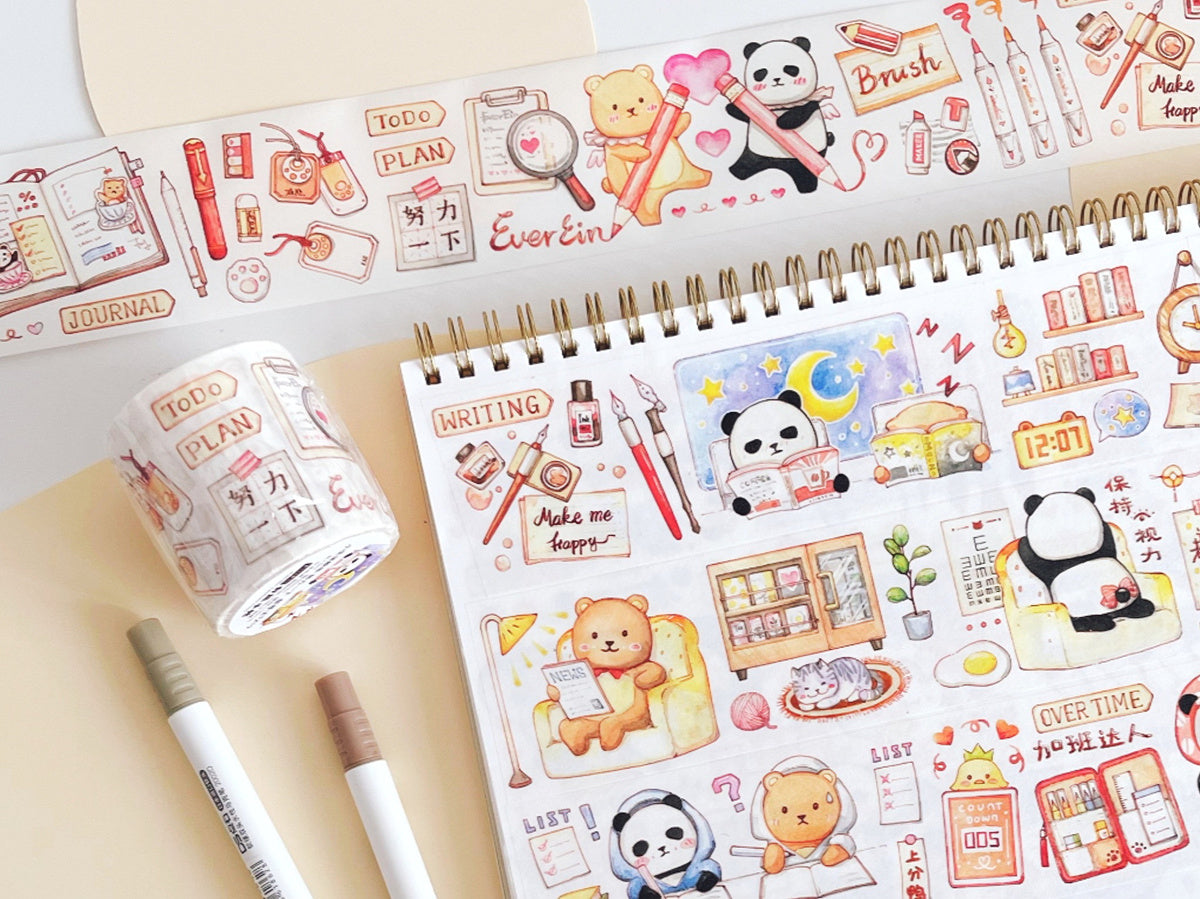 EverEin Washi Tape: Work Hard