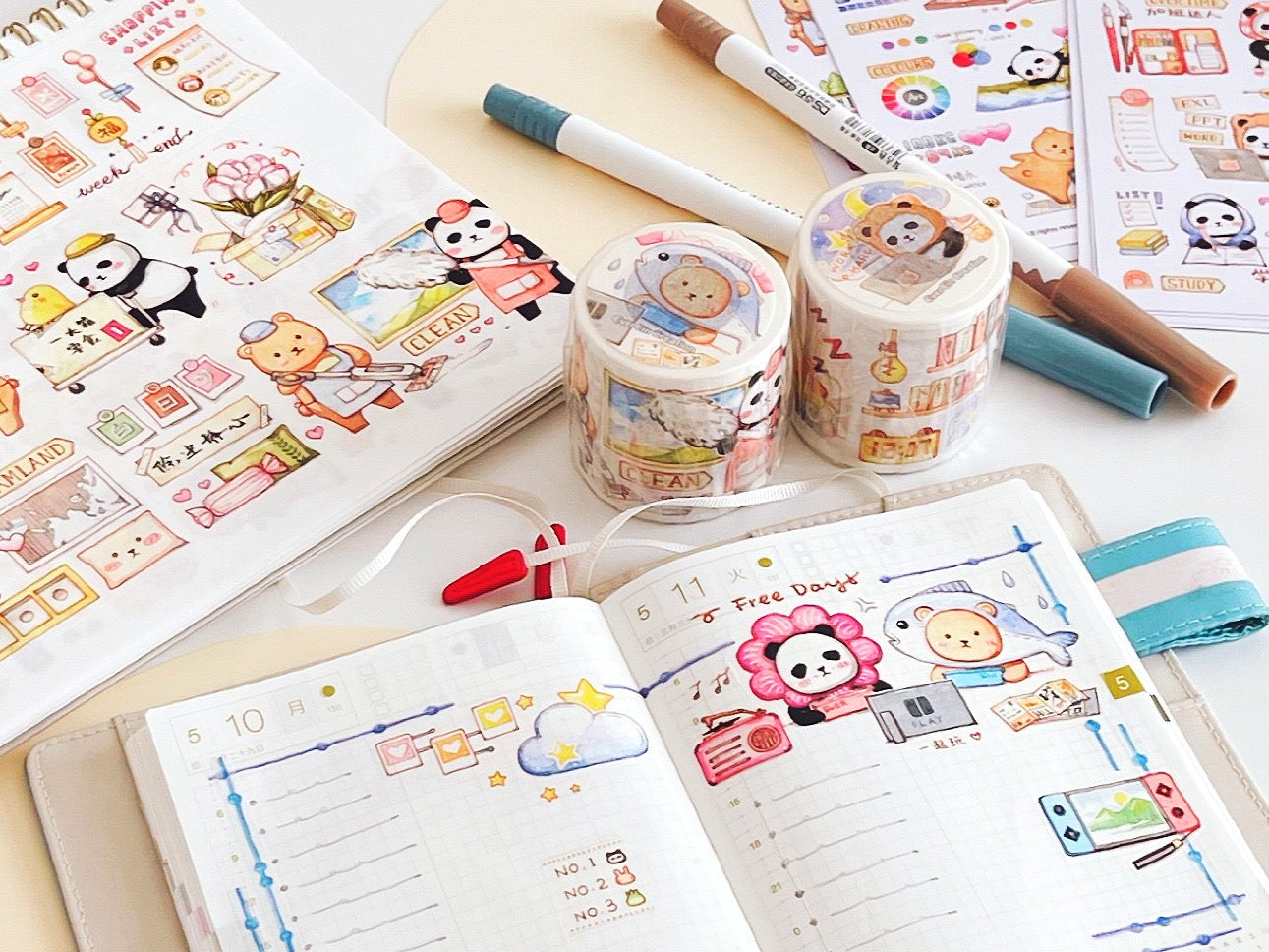 EverEin Washi Tape: Work Hard
