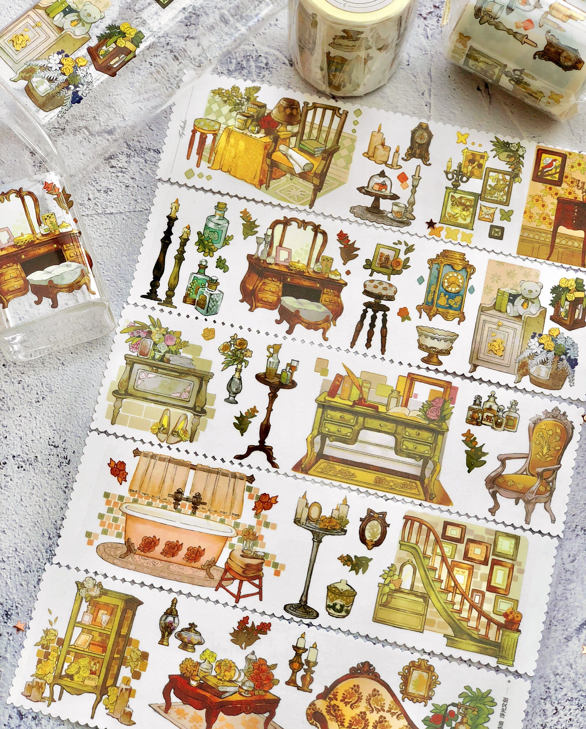 FG Studio Masking Tape: Cozy Room