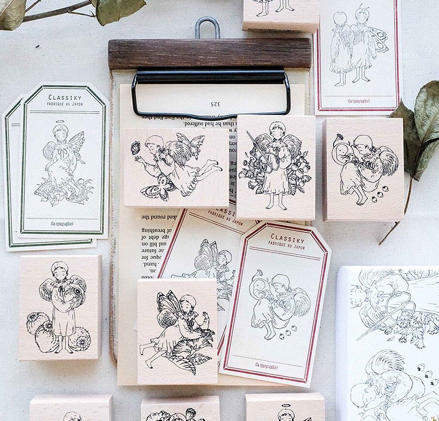 Fairy Garden Wooden Stamp