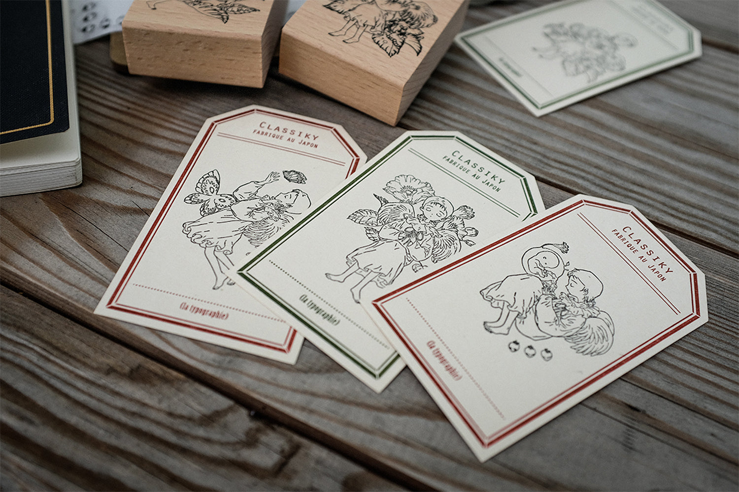 Fairy Garden Wooden Stamp