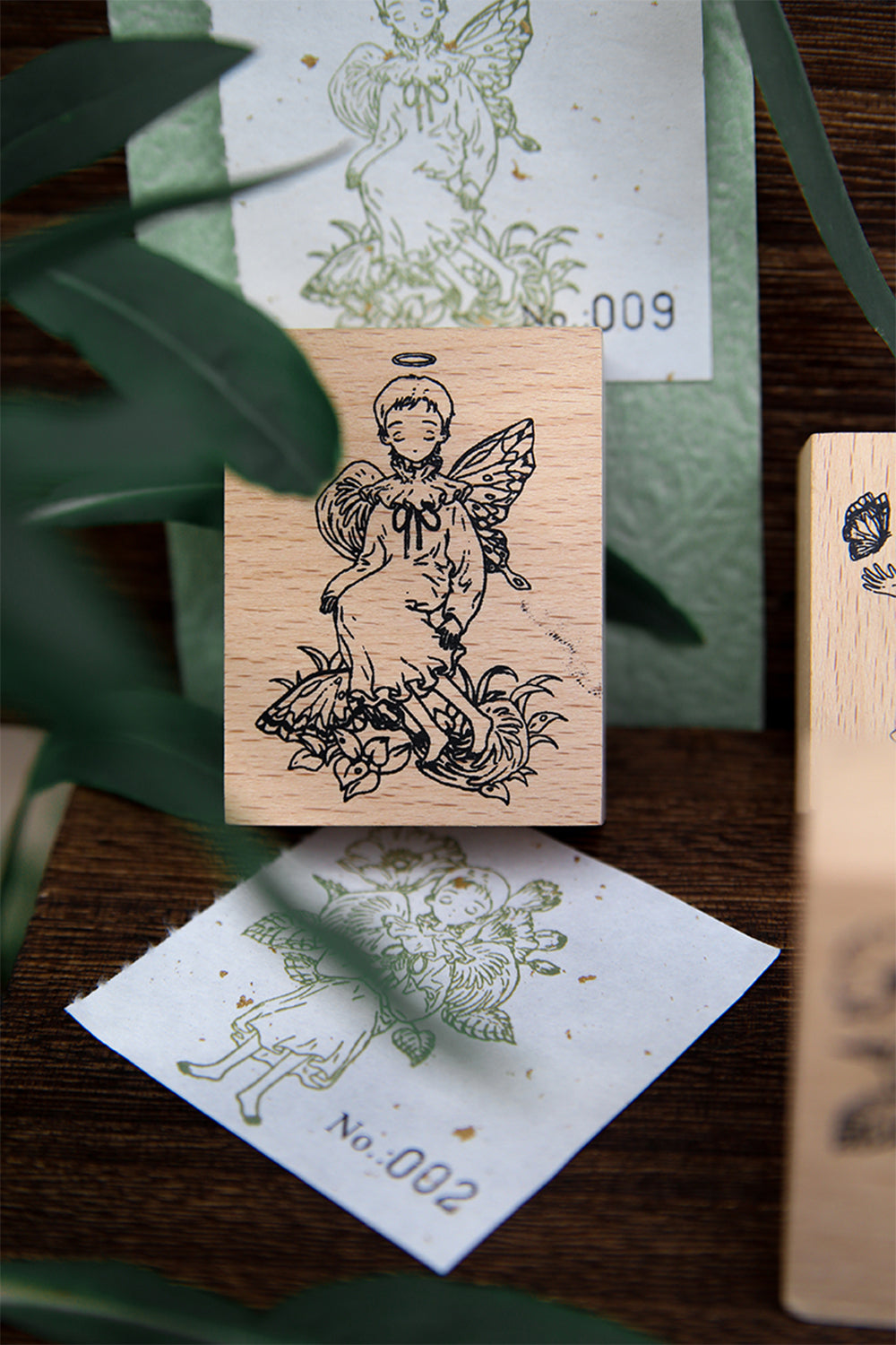 Fairy Garden Wooden Stamp