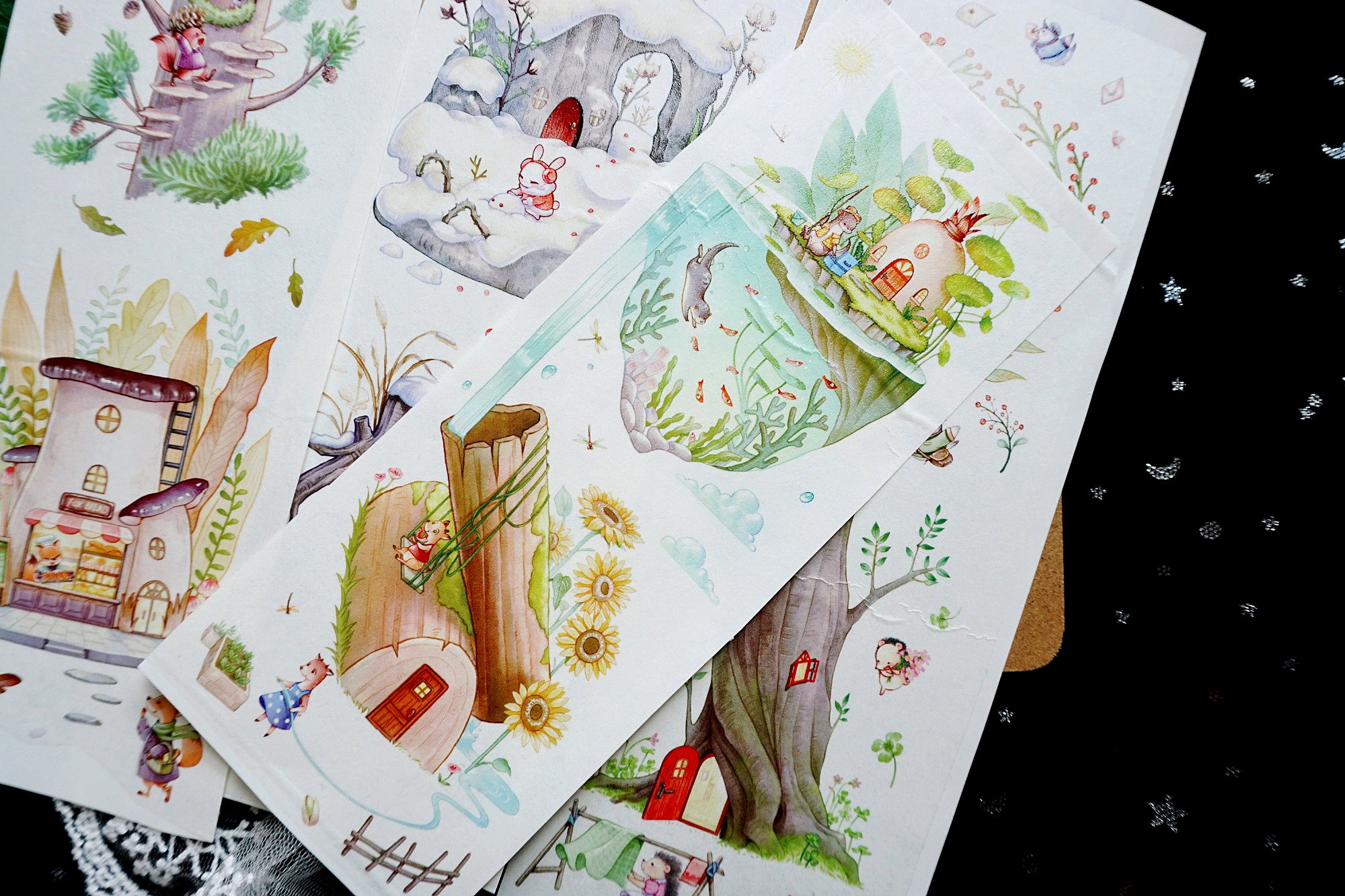 Little Forest Masking Tape: Fairytale Forest