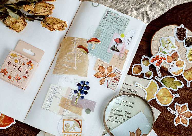 Fall Foliage Box Sticker Set