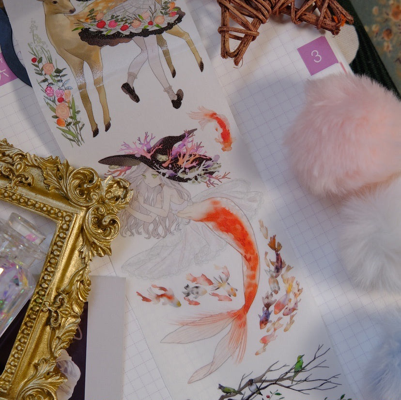 Fantasy Coast: Witch Caravan Masking Tape