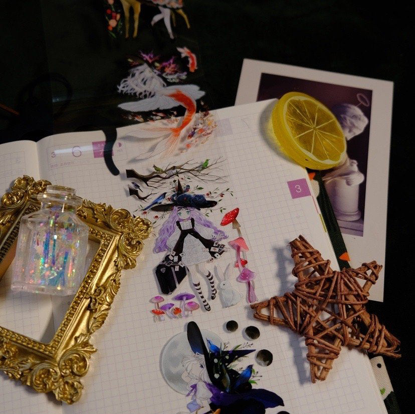 Fantasy Coast: Witch Caravan Masking Tape