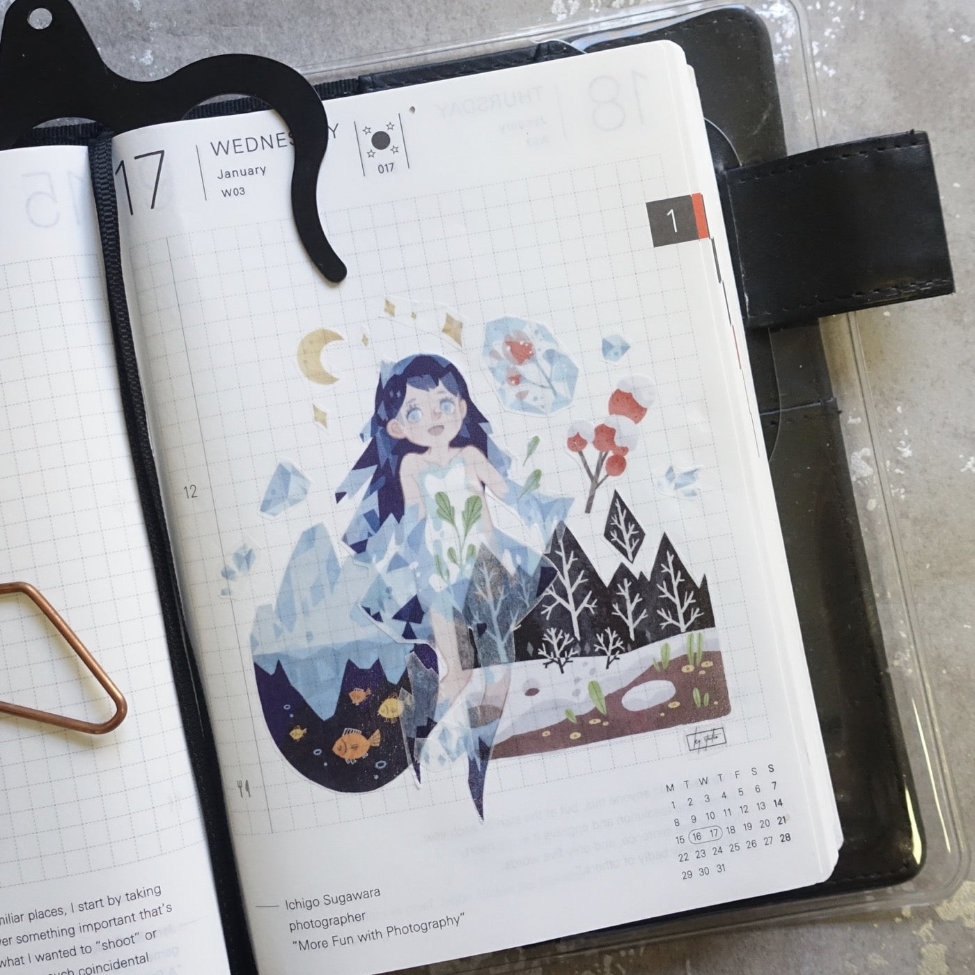 KY Studio: Fire and Ice Stickers Sheet