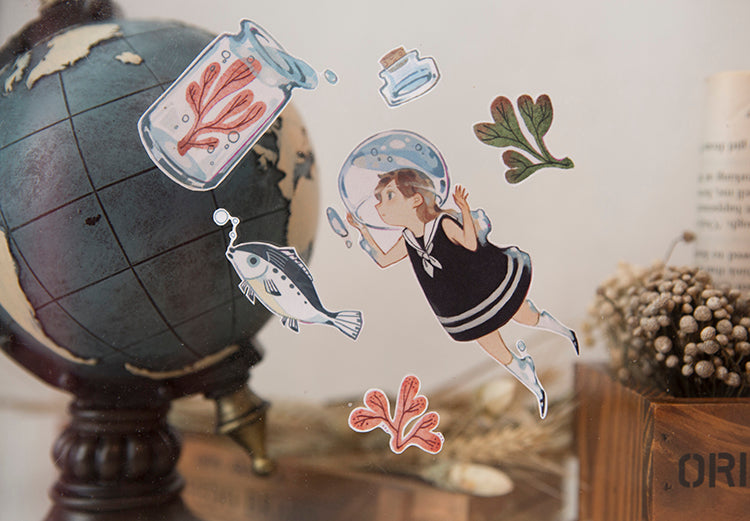 Lemontree Product: Flight and Fall Stickers Sheet