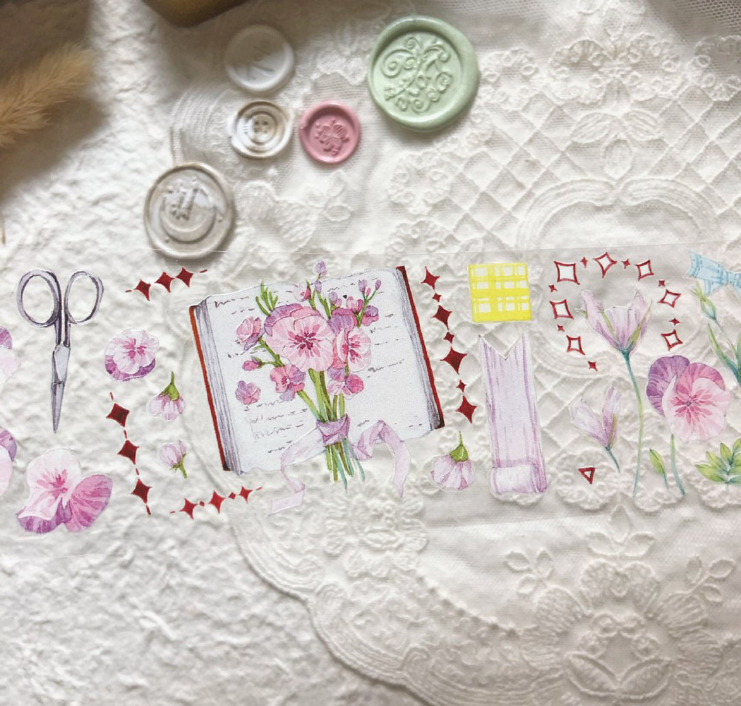 Floral Accent Masking Tape
